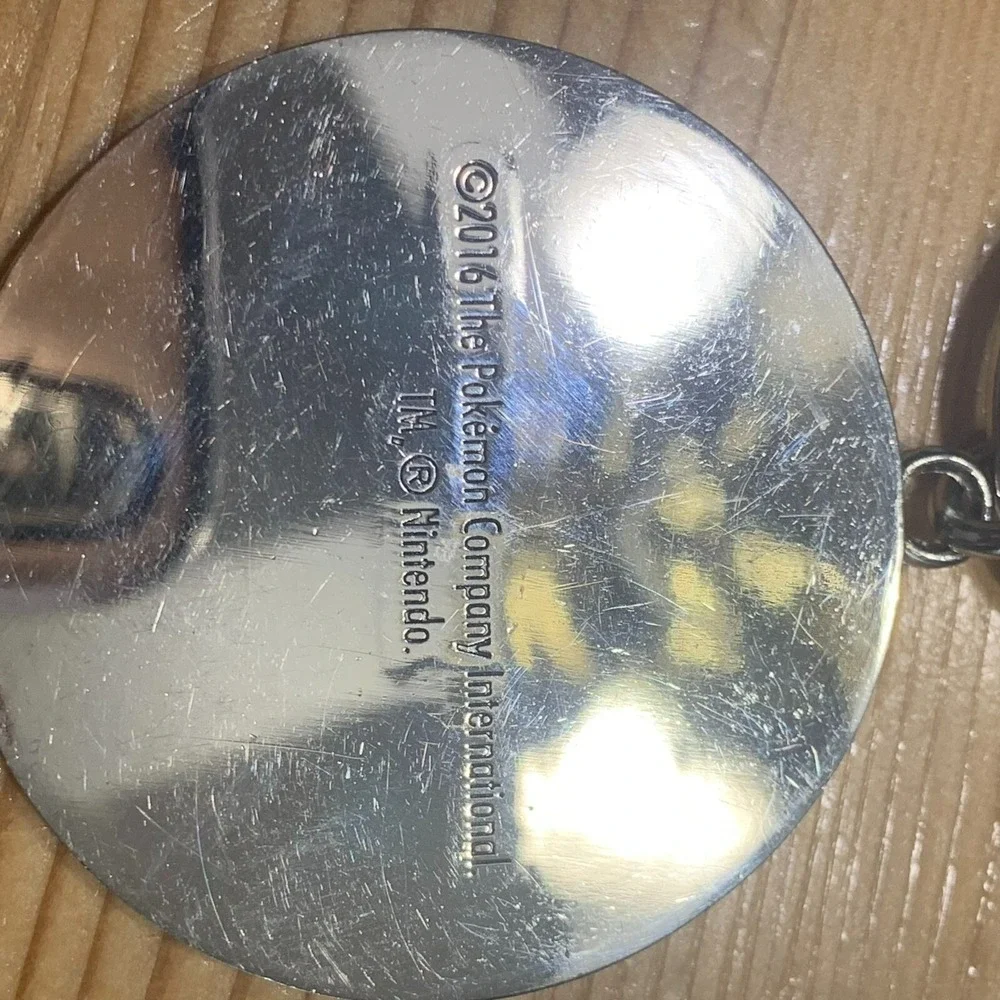 Nintendo Pokemon Pikachu Poke Ball Enamel Key Ring Set 2016 FAB NY New